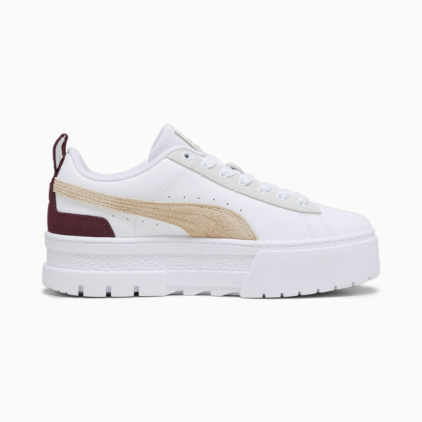 Zapatillas Mayze Mix para mujer, PUMA White-Dark Jasper, large-ARG