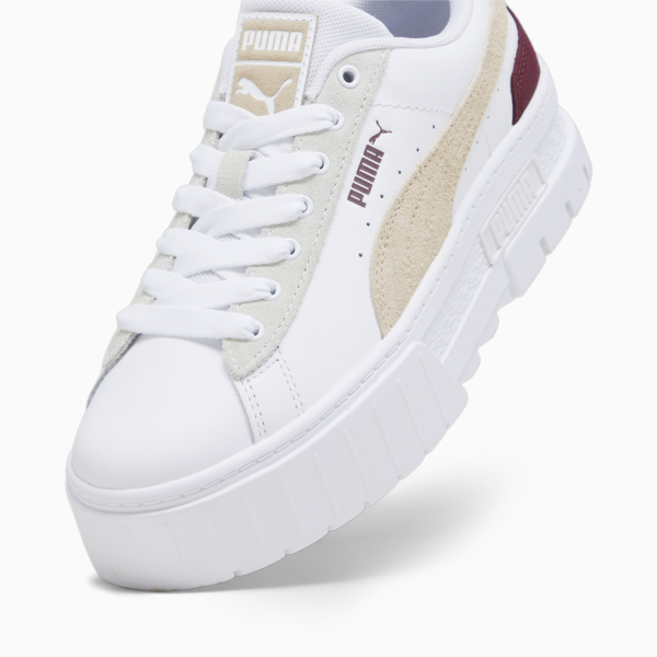 Zapatillas Mayze Mix para mujer, PUMA White-Dark Jasper, large-ARG