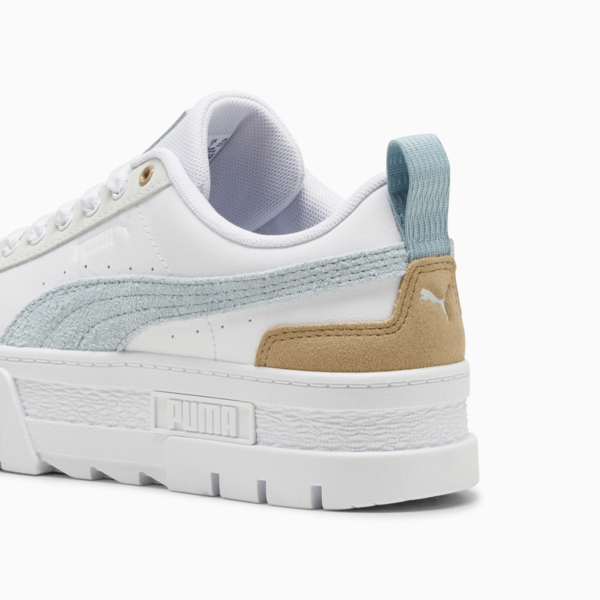 Zapatillas Mayze Mix para mujer, PUMA White-Turquoise Surf, large-ARG