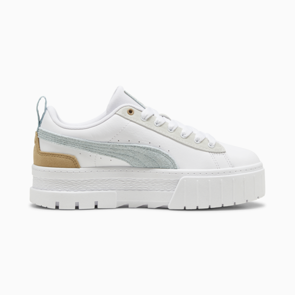 Zapatillas Mayze Mix para mujer, PUMA White-Turquoise Surf, large-ARG