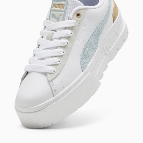 Zapatillas Mayze Mix para mujer, PUMA White-Turquoise Surf, large-ARG