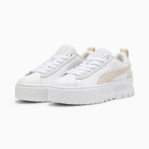 Zapatillas Mayze Mix para mujer, PUMA White-Rosebay, large-ARG