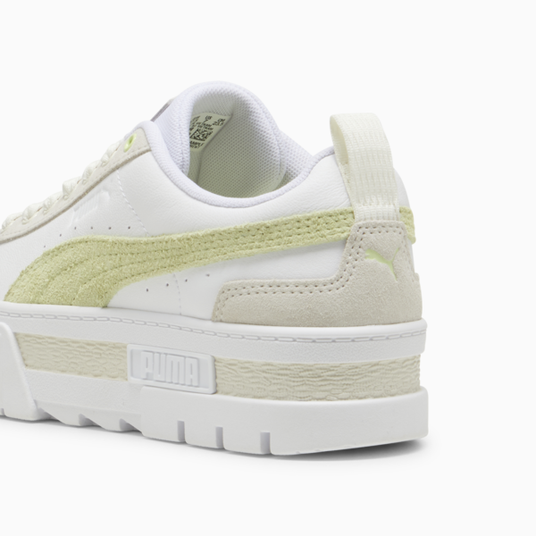 Zapatillas Mayze Mix para mujer, PUMA White-Cool Cucumber, large-ARG