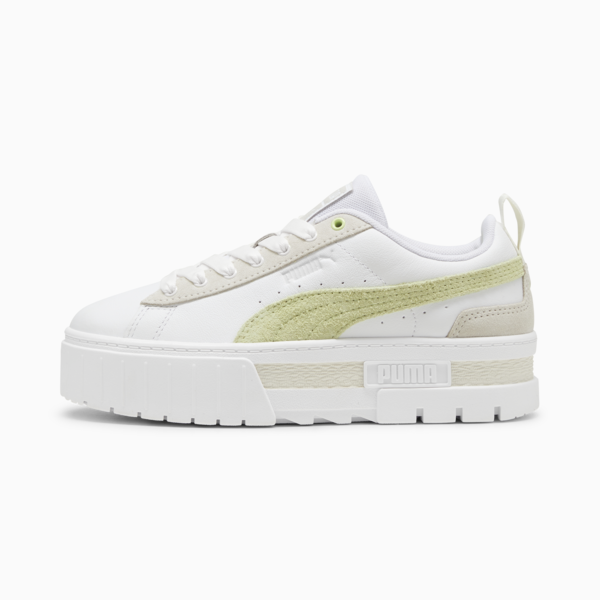 Zapatillas Mayze Mix para mujer, PUMA White-Cool Cucumber, large-ARG