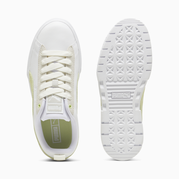 Zapatillas Mayze Mix para mujer, PUMA White-Cool Cucumber, large-ARG