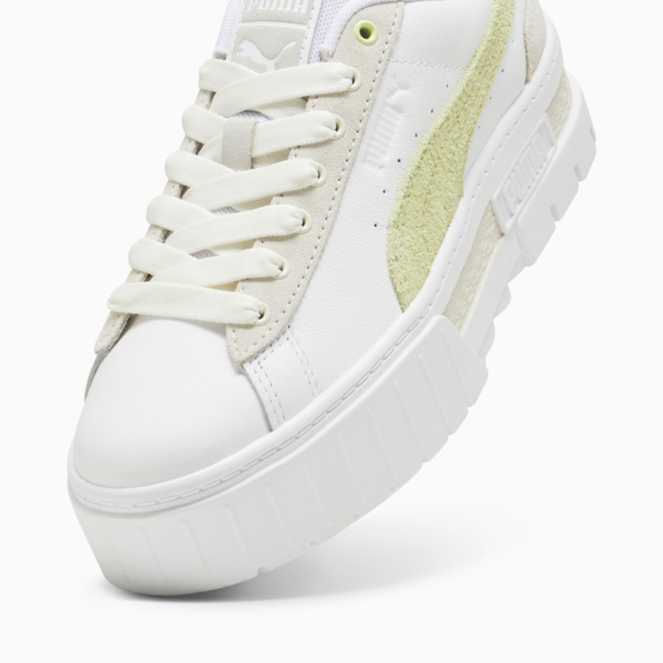 Zapatillas Mayze Mix para mujer, PUMA White-Cool Cucumber, large-ARG