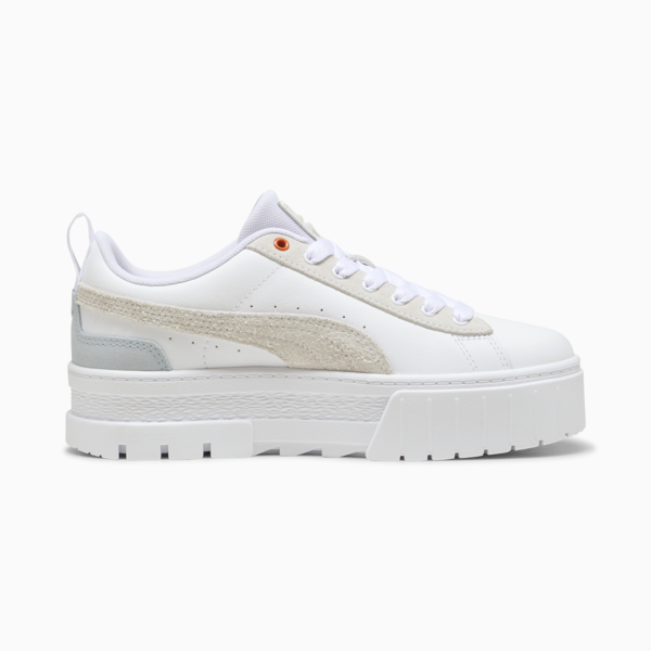 Zapatillas Mayze Mix para mujer, PUMA White-Maple Syrup, large-ARG