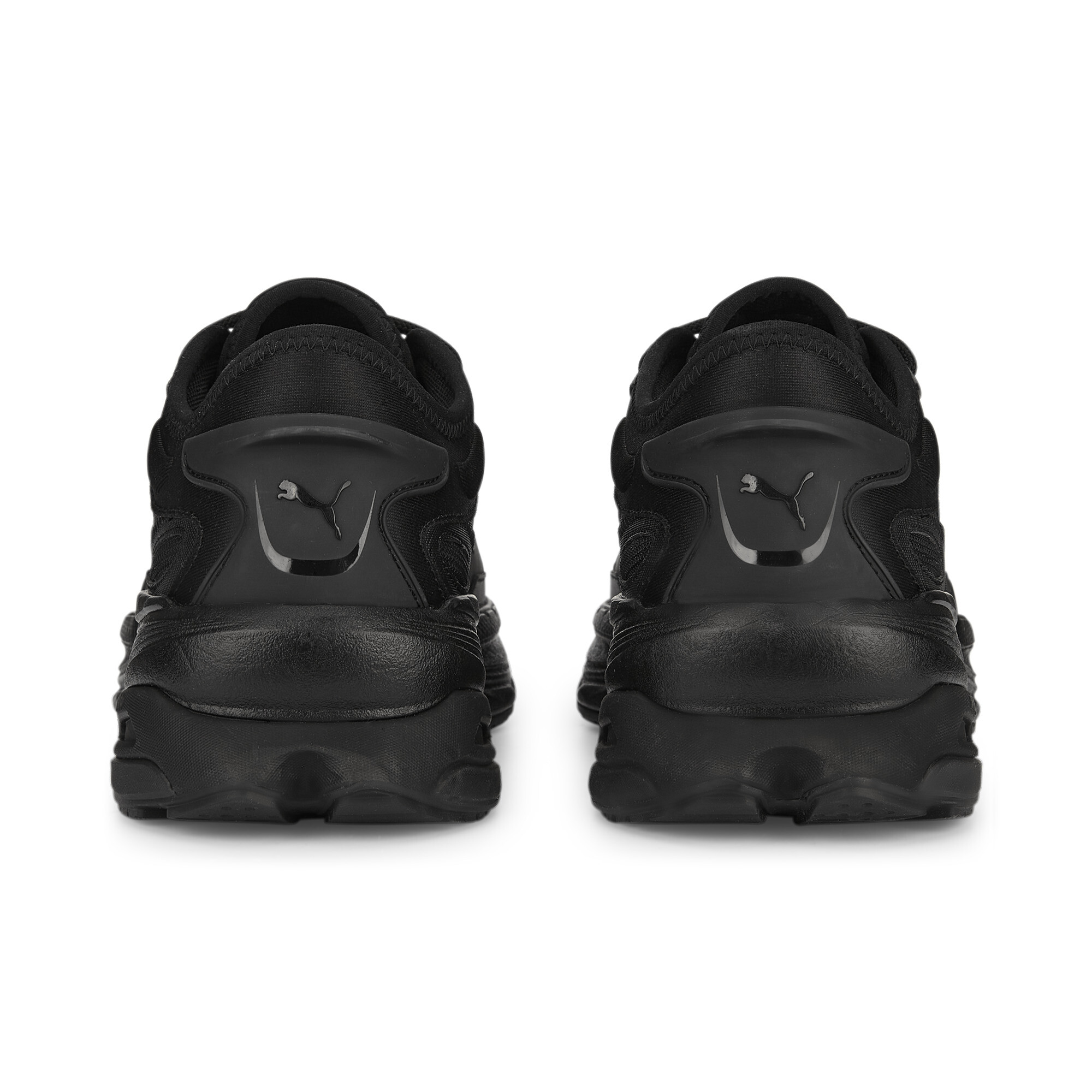 Men's PUMA Extent Nitro Mono Sneakers In Black, Size EU 42