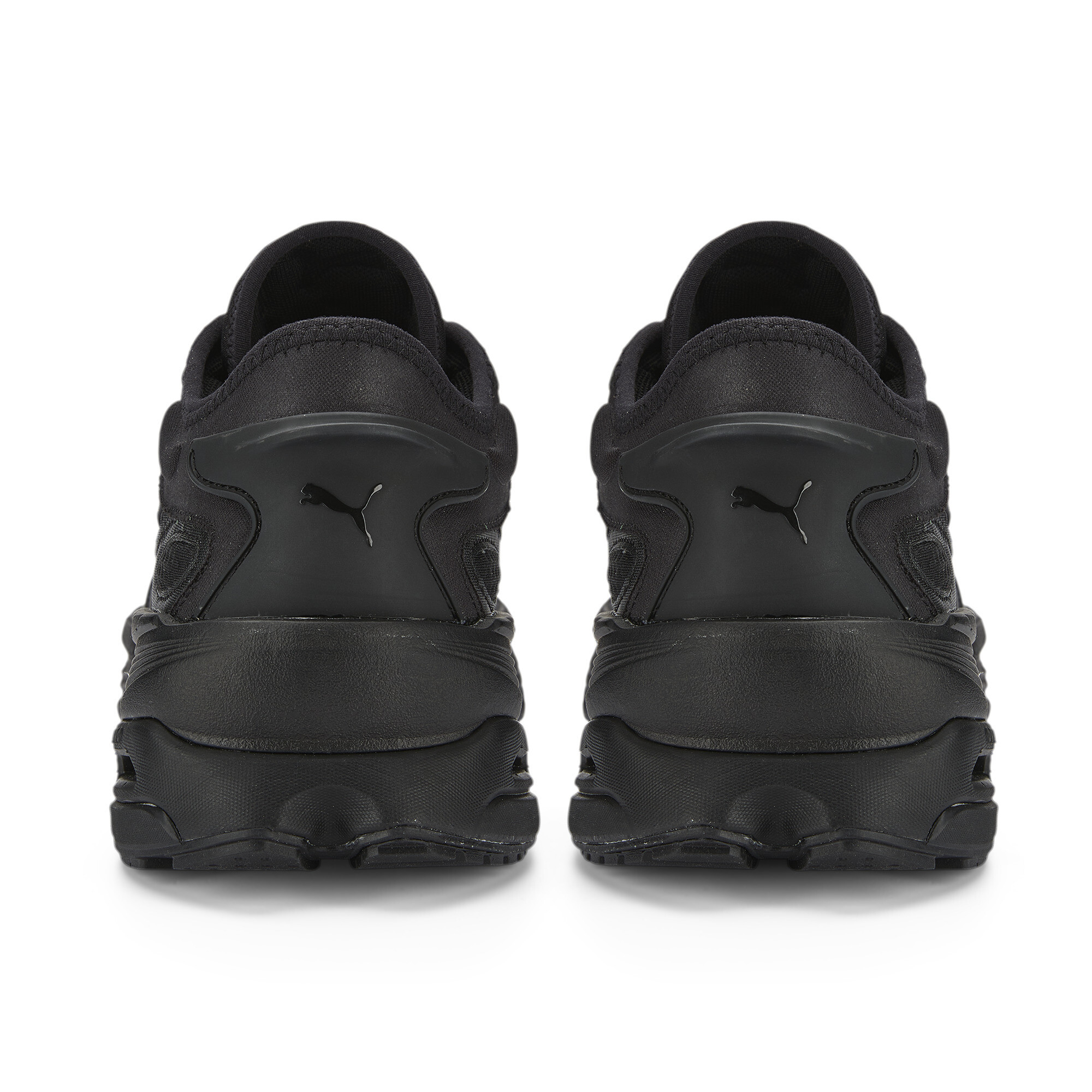 Men's PUMA Extent Nitro Mono Sneakers In 10 - Black, Size EU 38.5