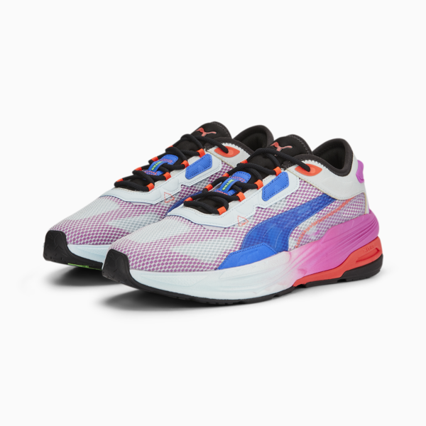 Extent Nitro Ultraviolet Sneakers, Nitro Blue-Fiery Coral, large-ZAF