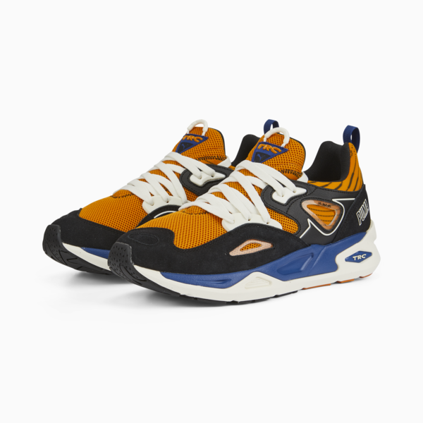TRC Blaze SWxP Sneakers, Puma Black-Orange Brick, large-ZAF
