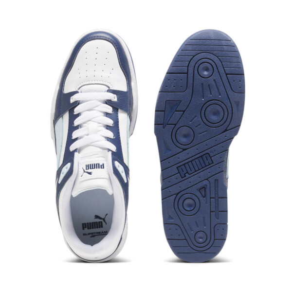 Puma white and blue sneakers top