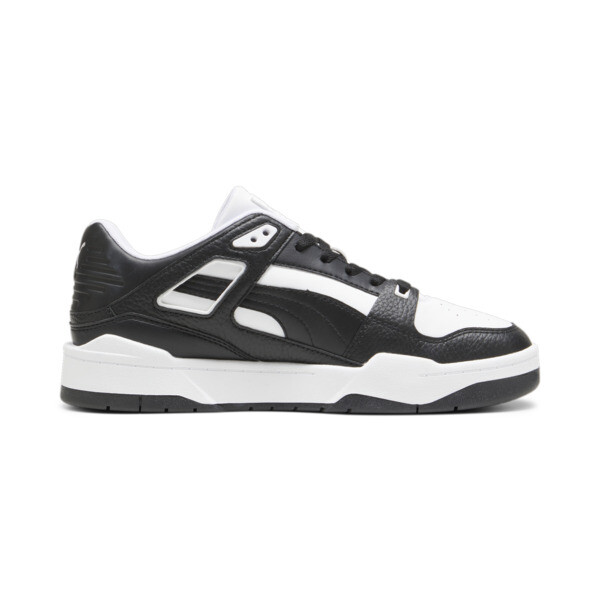 Slipstream Leather Sneakers, PUMA White-PUMA Black-PUMA Black, large-ZAF