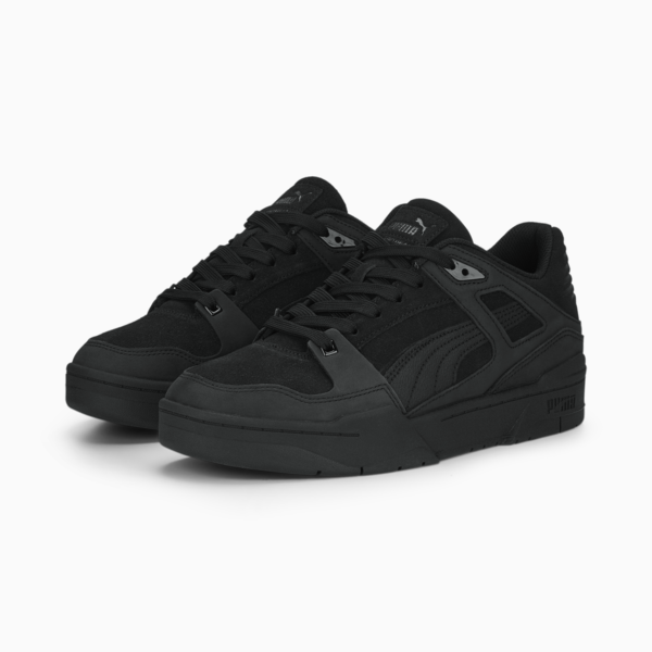 Slipstream Suede Sneakers, Puma Black-Puma Black, large-ZAF