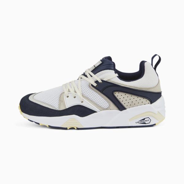 Blaze of Glory Sneakers, Puma White-Peacoat, large-ZAF