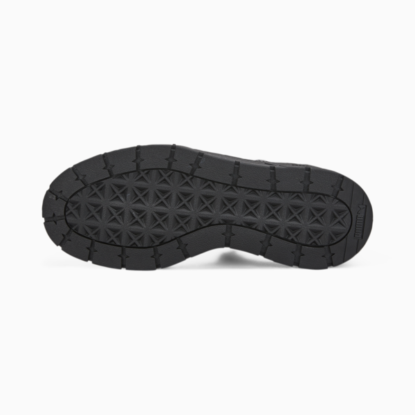 Mayze Stack Patent Sneakers Women, Puma Black, large-MEX