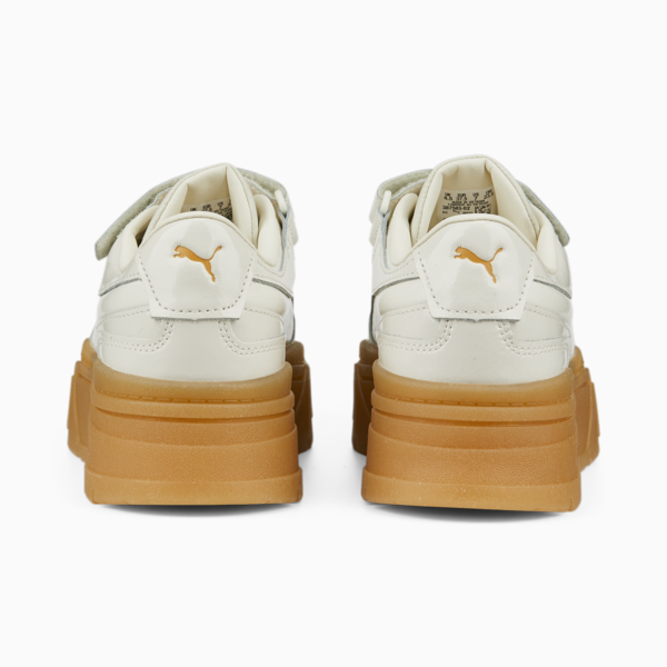 Mayze Stack Patent Sneakers Women, Marshmallow, large-ZAF