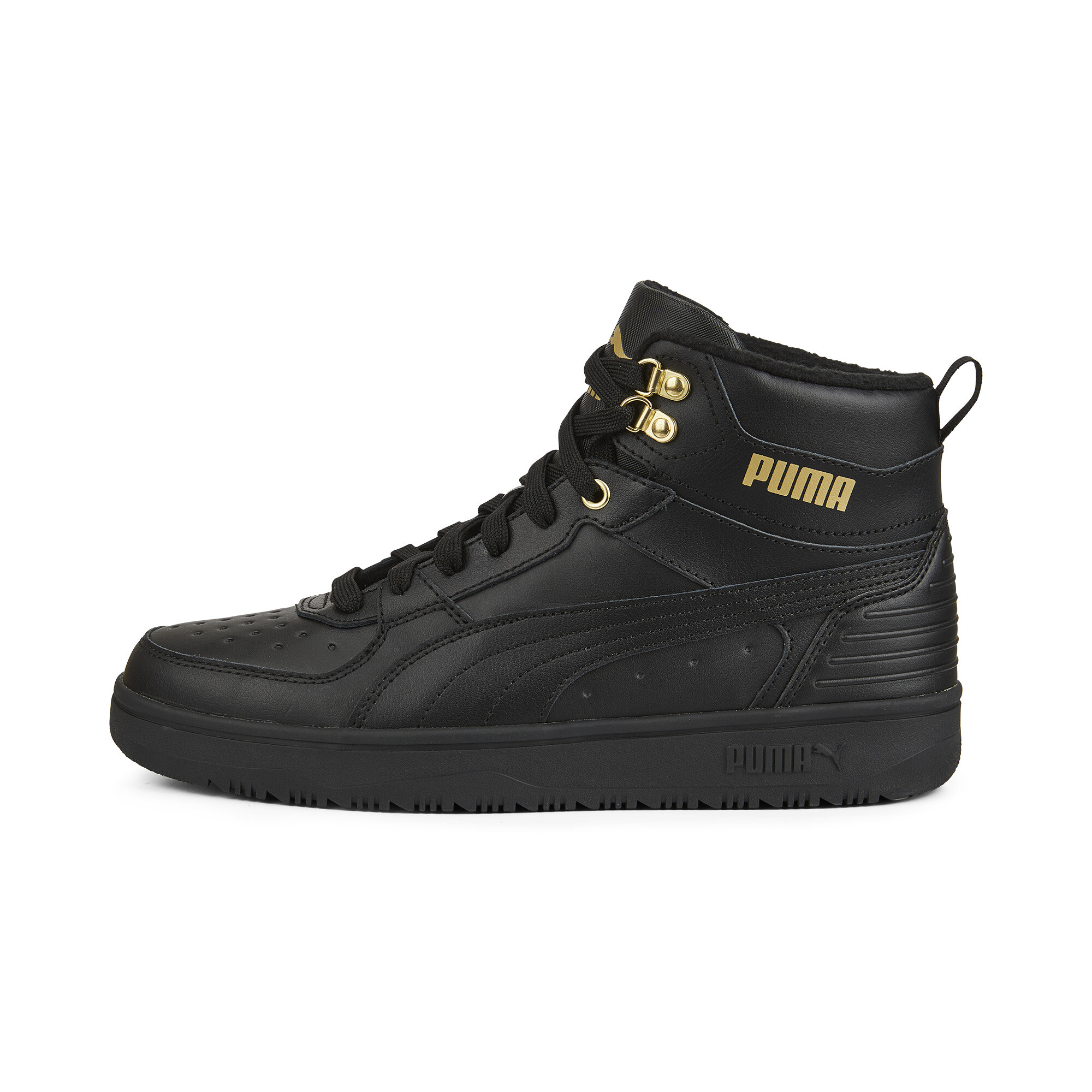 Puma rebound street shop evo black sneakers