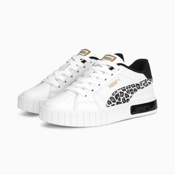 Zapatillas InfantilesCali Star Wild PS, PUMA White-PUMA Black, large-ARG