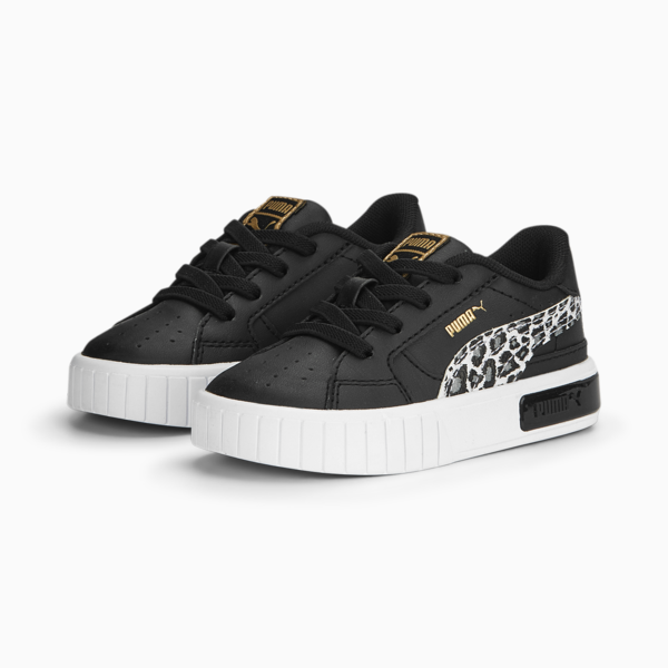 Zapatillas para Bebés Cali Star Wild AC, PUMA Black-Cool Mid Gray, large-ARG
