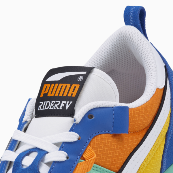 Rider FV Sneakers, Biscay Green-Vibrant Orange, large-ZAF