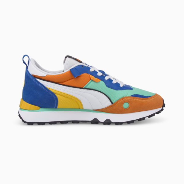 Rider FV Sneakers, Biscay Green-Vibrant Orange, large-ZAF