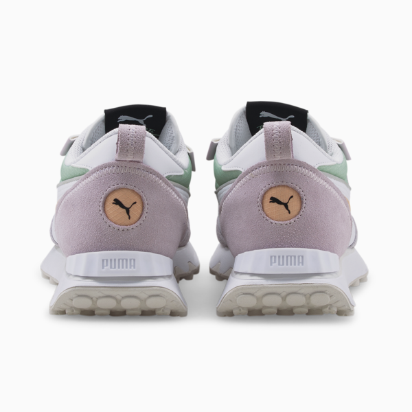 Rider FV Sneakers, Puma White-Lavender Fog, large-ZAF