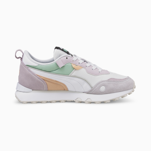 Rider FV Sneakers, Puma White-Lavender Fog, large-ZAF