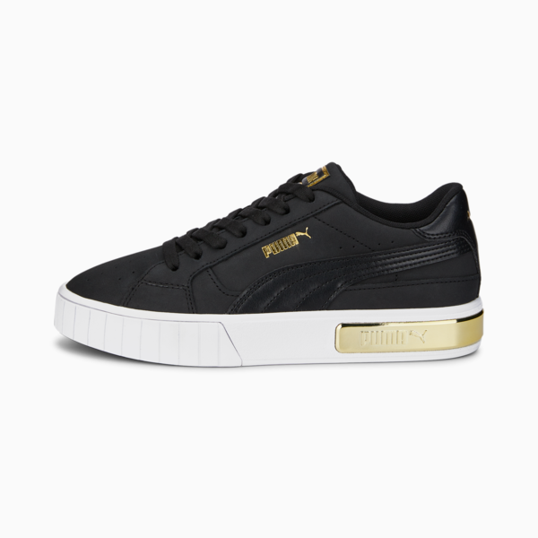Cali Star Glam Sneakers Women, Puma Black-Puma White-Puma Team Gold, large-ZAF