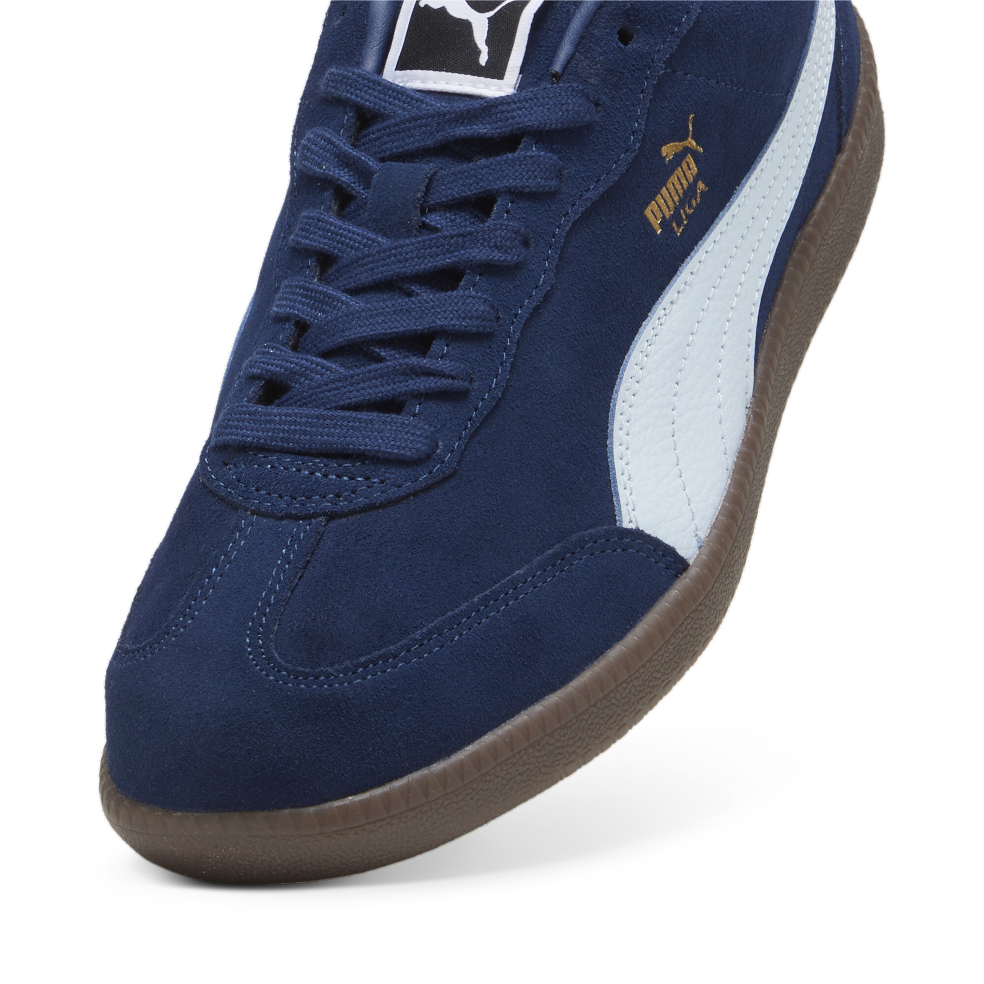 PUMA Liga Suede sneakers, Blauw/Goud