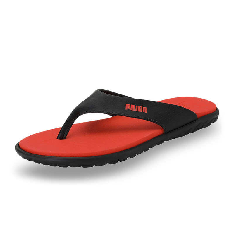 

Men's PUMA X1DER Chandler Unisex Flip-Flops Sandals, Black/red