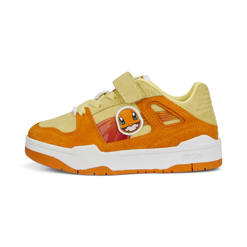 

PUMA X POKÉMON Slipstream Lo Charmander Kid's Sneakers, Dark cheddar-pale lemon