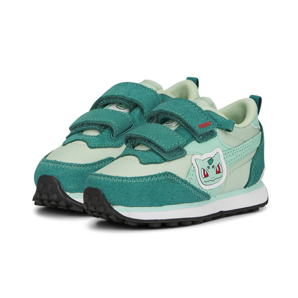 PUMA x POKÉMON Rider FV Bulbasaur Infant Sneakers Green PUMA