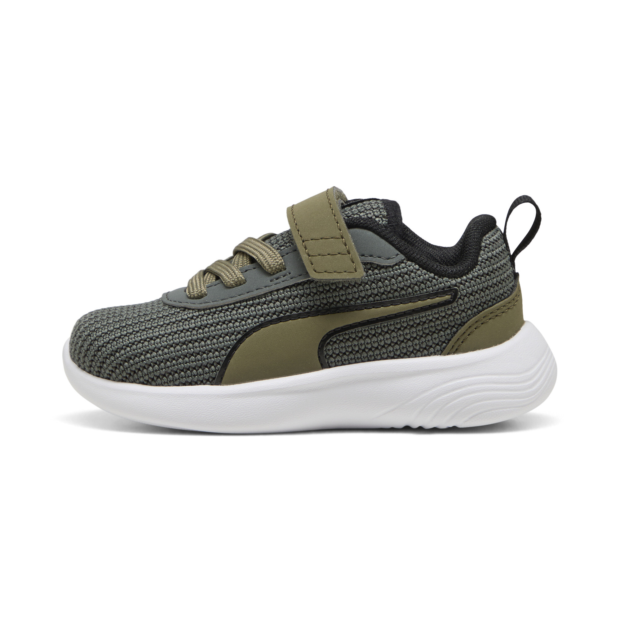 Puma SOFT Vital Fresh Better AC Sneakers Baby Schuhe | Mit Plain | Black/Olive | Größe: 19