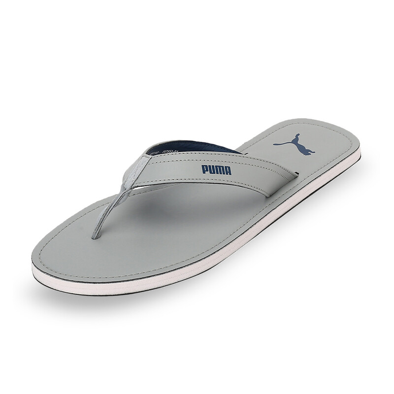 

Men's PUMA Wick Flip Flops, White/black/silver