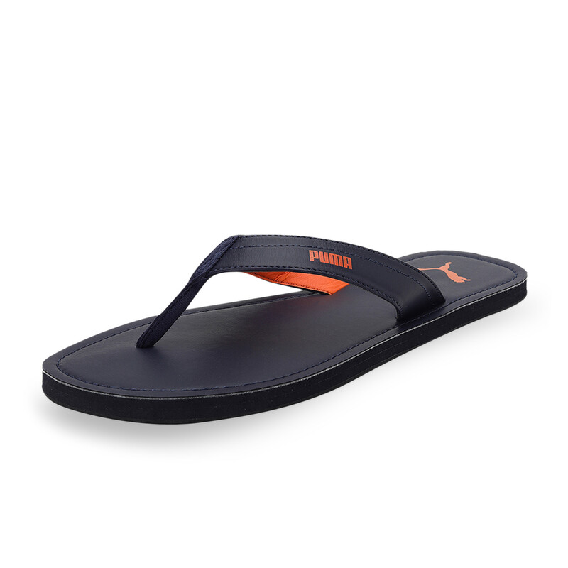 

Men's PUMA Wick Flip Flops, Black/orange/purple