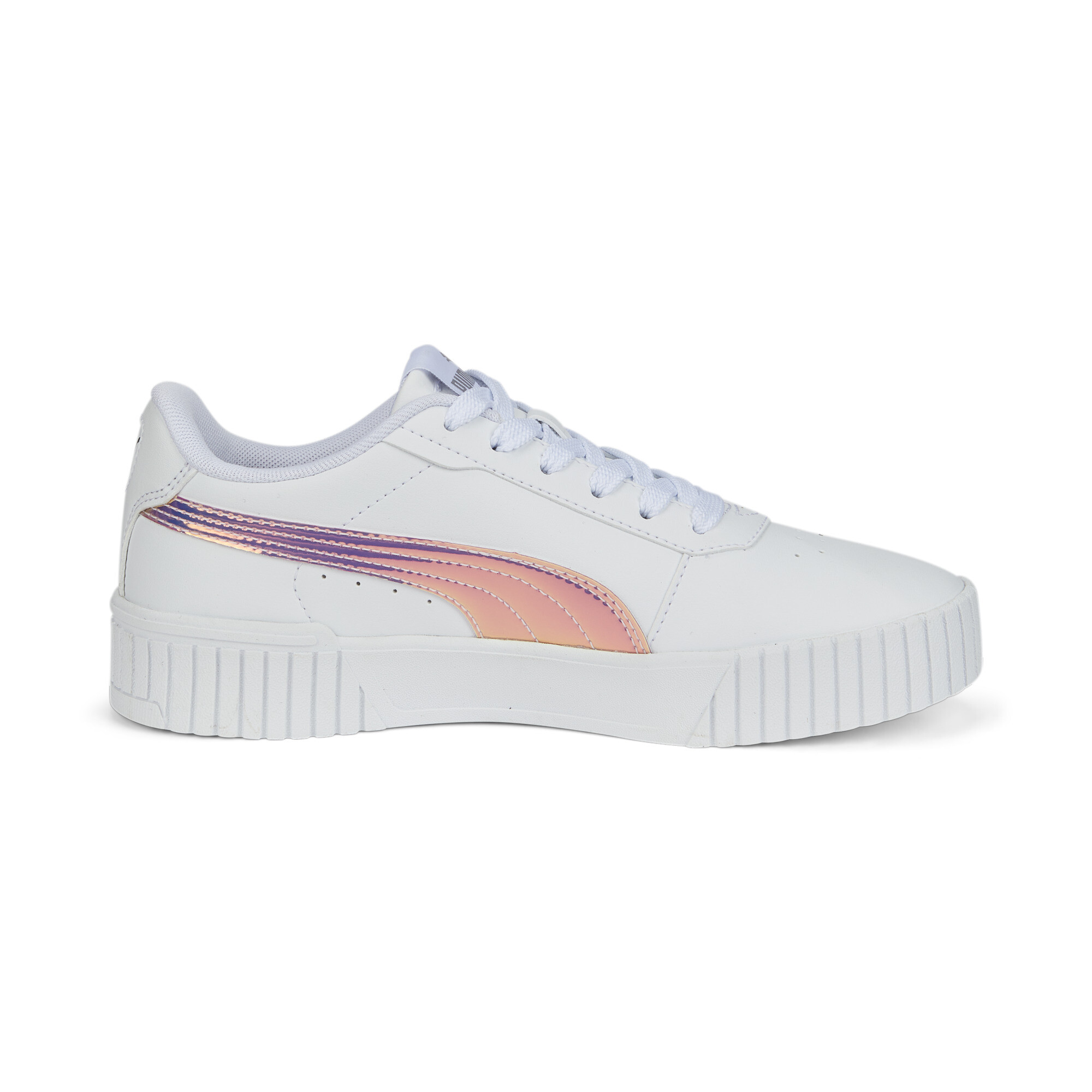 Women's Puma Carina 2.0 Holo Sneakers Youth, White, Size 37.5, Shoes