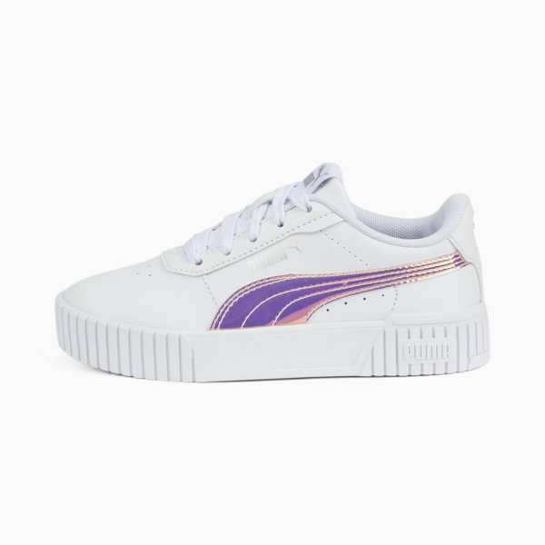 Zapatillas Carina 2.0 Holo para niñas, Puma White-Puma Silver, large-ARG