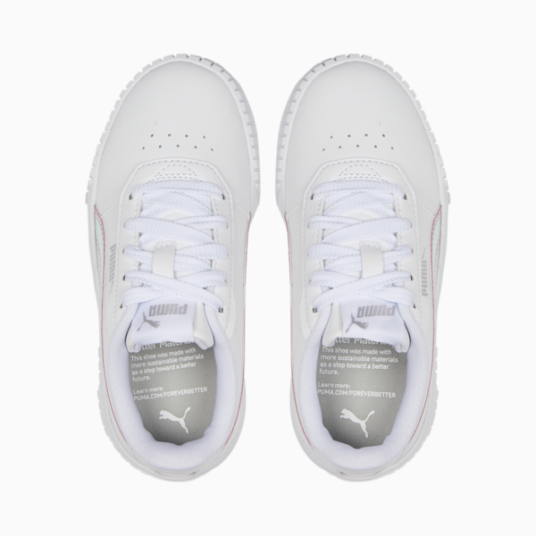 Zapatillas Carina 2.0 Holo para niñas, Puma White-Puma Silver, large-ARG