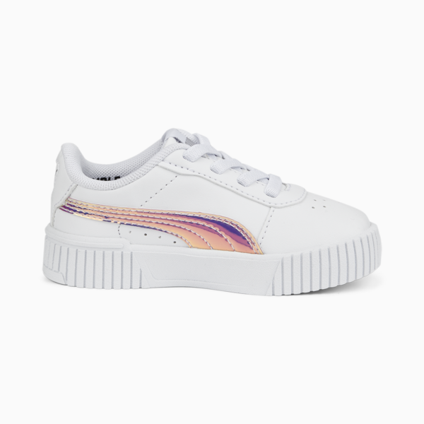 Zapatillas Carina 2.0 Holo para infantes, Puma White-Puma Silver, large-ARG