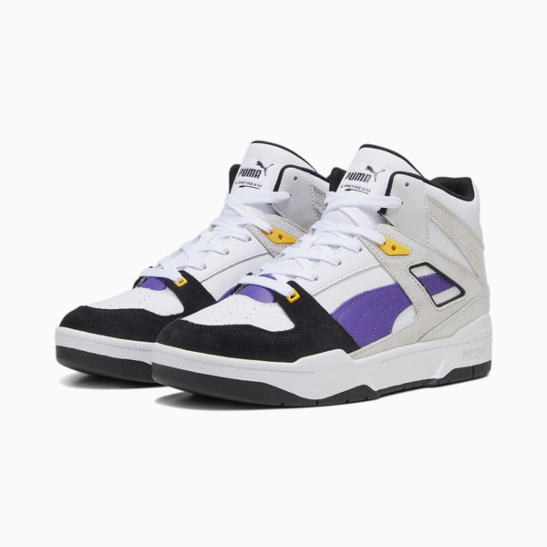 Slipstream Hi Heritage Sneakers, Puma White-Team Violet, large-ZAF