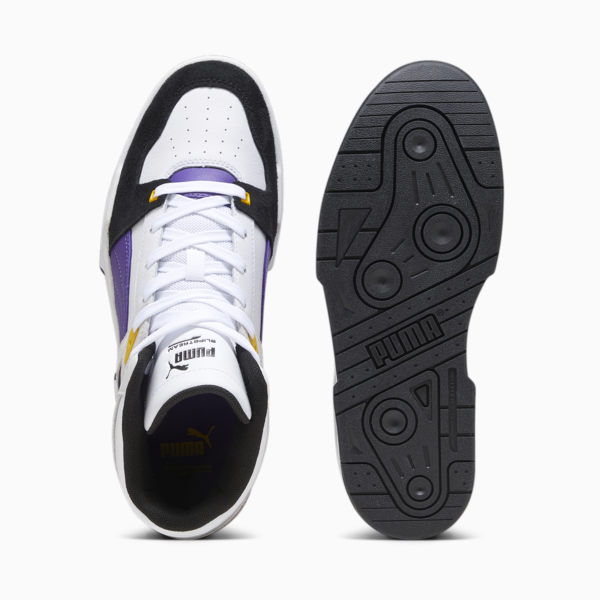 Slipstream Hi Heritage Sneakers, Puma White-Team Violet, large-ZAF
