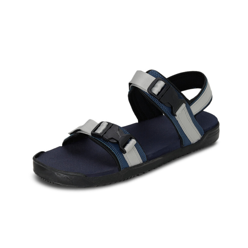 

Men's PUMA Sail V2 Sandals, Gray/green/silver