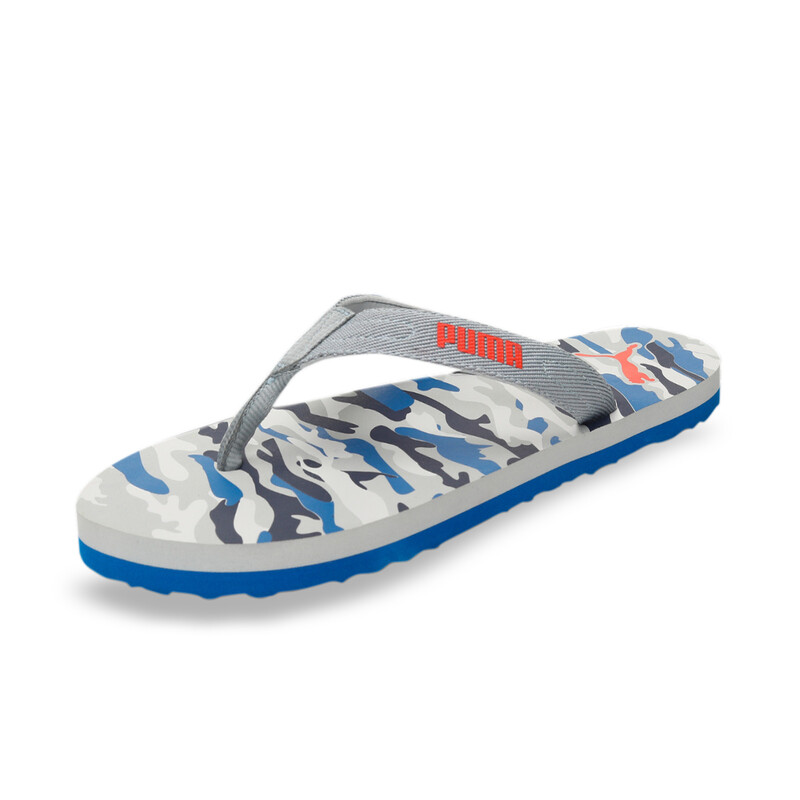 

Men's PUMA Oneder V2 Flip-Flops Sandals, Silver/blue