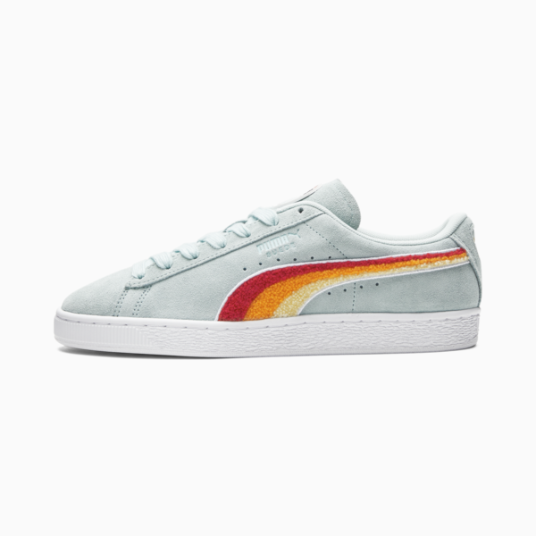 Suede 2 PRIDE, Light Aqua-Puma White, large-ZAF