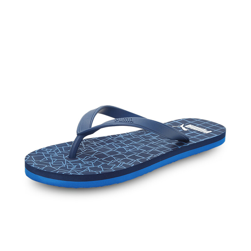 

PUMA Jog V3 Unisex Flip-Flops Sandals, White/black/blue