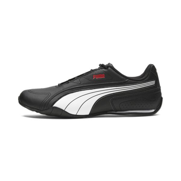 Shop Puma Redon Bungee Shoes In Black- White-high Risk Red