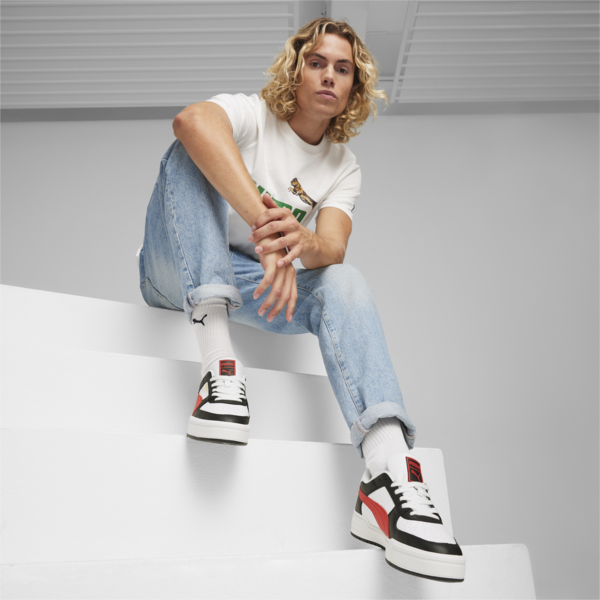 Zapatillas CA Pro Classic, PUMA White-PUMA Black-For All Time Red, large-ARG