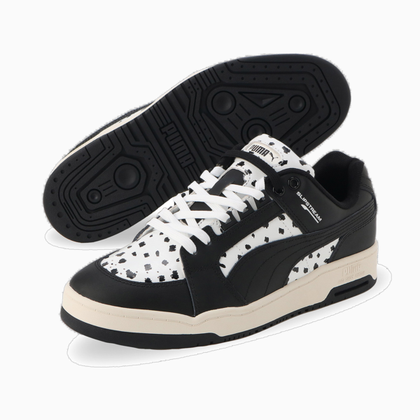 Slipstream Lo Hidden Beast Sneakers, Warm White-PUMA Black, large-ZAF