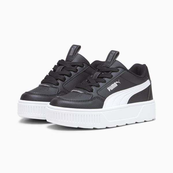 Zapatillas infantiles Karmen Rebelle, PUMA Black-PUMA White-PUMA Silver, large-ARG